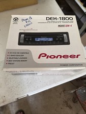 CD player de carro Pioneer DEH-1800 sintonizador FM/AM caixa aberta comprar usado  Enviando para Brazil