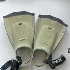 Usado, Hydro Tech Body Surf Body Board e barbatanas de natação piscina oceânica listrada masculina 12 13 comprar usado  Enviando para Brazil