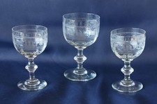 Verres pied meisenthal d'occasion  Batz-sur-Mer