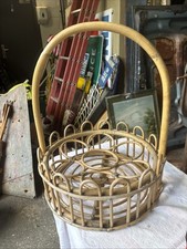 Midcentury curved bamboo for sale  WREXHAM