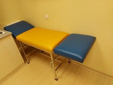 Untersuchungsliege blau gelb gebraucht kaufen  Oppenheim