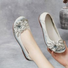 Mocassins femininos de couro sem salto Oxford sapatos baixos femininos comprar usado  Enviando para Brazil