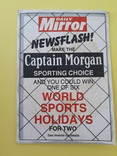 Captain morgan rum for sale  NORTHAMPTON