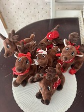 Santa reindeer plush for sale  San Leandro