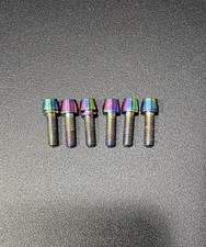 Haste de bicicleta de titânio 6 parafusos M5 X 15mm comprar usado  Enviando para Brazil