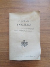 .merck annales. exposé d'occasion  Le Muy