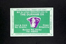 Matchbox label upec for sale  EASTBOURNE