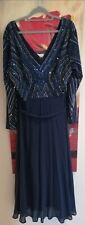 Robe soiree bleu d'occasion  Carvin