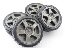 Conjunto de rodas e pneus vintage Tamiya 50432 TA01 58099 Nissan Nismo Skyline GTR RARO comprar usado  Enviando para Brazil