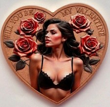 Copper bar valantines for sale  LEICESTER