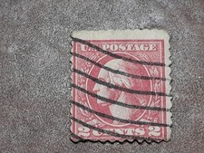 erro de impressão. 1910 - 1911 Washington 2c.Vermelho escuro raro (downshifted) comprar usado  Enviando para Brazil