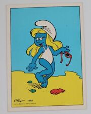 Postcard Poland Kreskówki Smerf Smerfy Peyo 1989 (12) na sprzedaż  PL