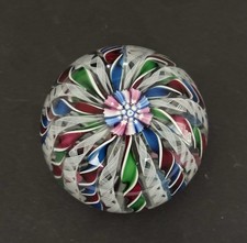 Fita de vidro arte John Deacons peso papel 1999 JD data bengala perfeito estado comprar usado  Enviando para Brazil