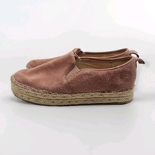 Sapato Feminino Sam Edelman Catherine Tamanho 8 Plataforma Espadrille Mauve Camurça comprar usado  Enviando para Brazil