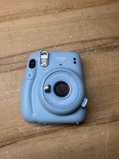 (F) Câmera de Filme Instantânea Fuji Instax Mini 11 Fujifilm Azul Bebê TESTADO comprar usado  Enviando para Brazil