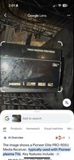 Receptor de mídia de referência portátil Pioneer Elite PRO-R05U preto com fio testado comprar usado  Enviando para Brazil