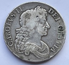 Usado, Moeda da coroa de prata 1676 Charles II  comprar usado Usado, Moeda da coroa de prata 1676 Charles II  comprar usado  Enviando para Brazil