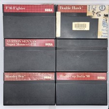 LOTE DE 6 cartuchos de jogos vintage Sega Master System SMS veja descrição comprar usado  Enviando para Brazil