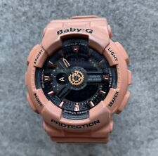 Casio Baby-G BA-111-4A laranja/pêssego estojo e pulseira módulo de relógio 5338 BA-111 B-X comprar usado  Enviando para Brazil