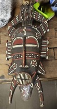 Afrikanische wandmaske holz gebraucht kaufen  Straßlach-Dingharting