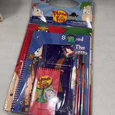 Usado, Phineas And Ferb 11 peças kit de estudo pastas notebook lápis régua borracha comprar usado  Enviando para Brazil