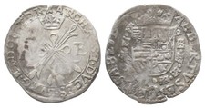 Belgia Brabancja Real ( 5 Patards) o.J. 1598-1621 Moneta Coin (B402) na sprzedaż  Wysyłka do Poland