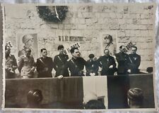 Fotografia comizio fascista usato  Italia