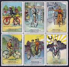 Werbemarken fahrrad serie gebraucht kaufen  Wittenberg