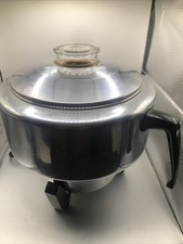 Panela utilitária vintage COMET máquina de pipoca Popper alumínio EUA aquece QUENTE grande, usado comprar usado  Enviando para Brazil