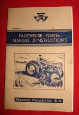 Ancien manuel instruction d'occasion  France