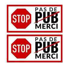 Sticker autocollant pub d'occasion  Marseille X