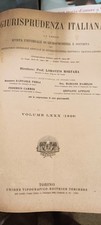 Aavv giurisprudenza italiana usato  Roma