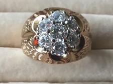 Yellow gold ring for sale  Palatine
