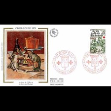 Fdc soie croix d'occasion  Crécy-la-Chapelle