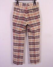 Calça de golfe vintage anos 60 RARA Stagg Ltd. Corbin Madras TALON zíper ReTrO Mod 33 X 31 comprar usado  Enviando para Brazil