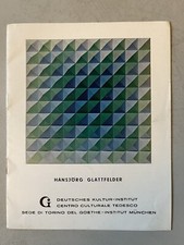 Hans jorg glattfelder. usato  Asti