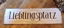 Dekoschild schriftzug liebling gebraucht kaufen  Bedburg