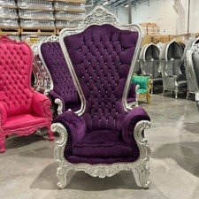 Throne chair french for sale  Miami