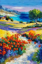 Toile originale peinte d'occasion Toile originale peinte d'occasion  Savenay