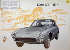 ghia 1500 gt d'occasion ghia 1500 gt d'occasion Expédié en Belgium