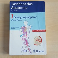 Taschenatlas anatomie bänden gebraucht kaufen  Stuttgart