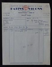 Billhead invoice chelles d'occasion  Expédié en Belgium