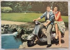 Cartolina vespa scooter usato  Italia