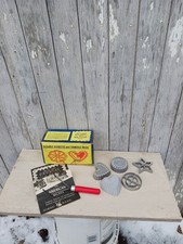 Conjunto de Ferro Nordic Ware Double Rosette Timbale Caixa Original Conjunto Vintage comprar usado  Enviando para Brazil