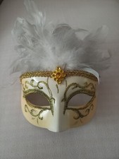 Maschera veneziana bianco usato  Novi di Modena