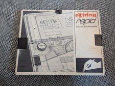 Rotring rapid drawing for sale  STOKE-ON-TRENT
