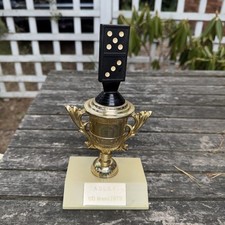 Vintage trophy dominoes for sale  WARWICK