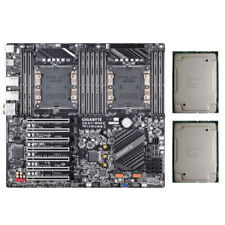 Gigabyte C621-WD12-IPMI LGA3647 Motherboard +2x 6138 1.8Ghz 20Core 40 Thread CPU, usado comprar usado  Enviando para Brazil