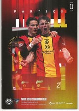 Football programme partick for sale  FARINGDON