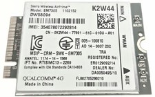 Używany, Modem LTE 4G DELL Latitude E7450 0K2W44 A na sprzedaż  PL
